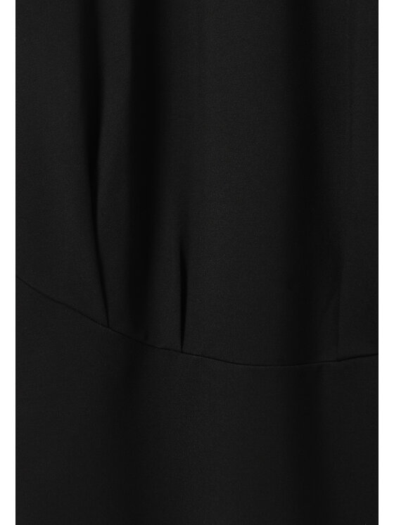 TATUUM TATUUM Sukienka dzianinowa YOKAN Czarny Barrel Fit