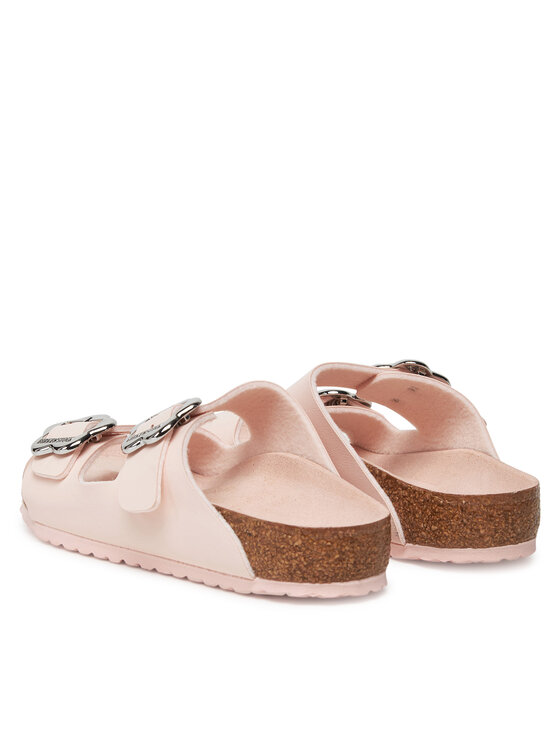 Birkenstock Birkenstock Pantoletten Arizona Flower Buckle Kids 1029490 S Rosa