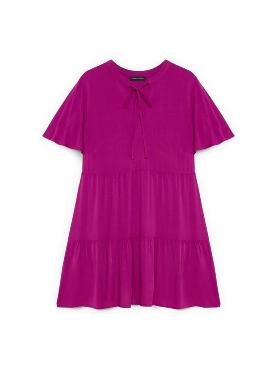 Fiorella Rubino Fiorella Rubino Sukienka codzienna 7086T001771N019 Różowy Regular Fit