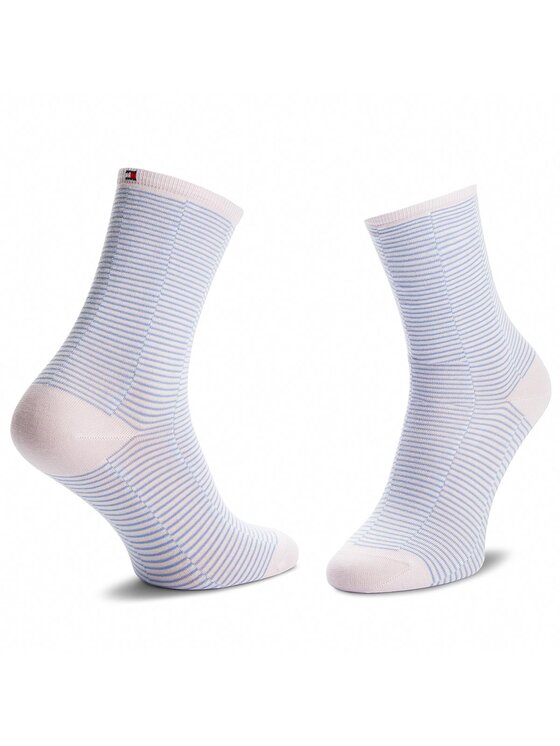 Tommy Hilfiger Tommy Hilfiger Lange Socken 383001001 Blau