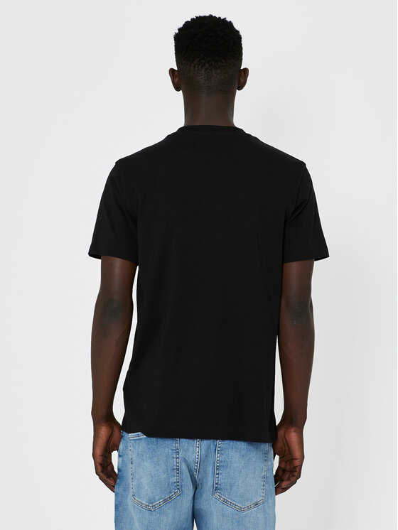 Richmond X Richmond X T-Shirt Rached UMP24031TS Μαύρο Regular Fit