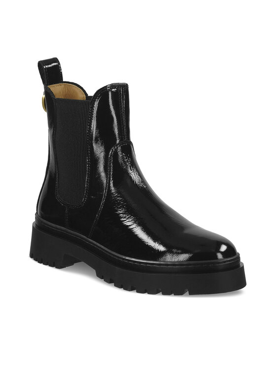 Gant Gant Kotníková obuv s elastickým prvkem 29551764 Černá