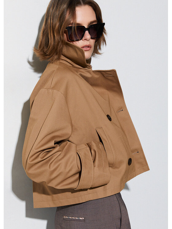 Liu Jo Liu Jo Trench CA6201T521AP9575 Beige Regular Fit