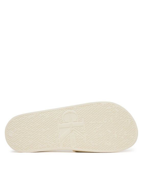 Calvin Klein Jeans Calvin Klein Jeans Flip flop Slide Monogram Wn Logo Ck YW0YW01967 Bej