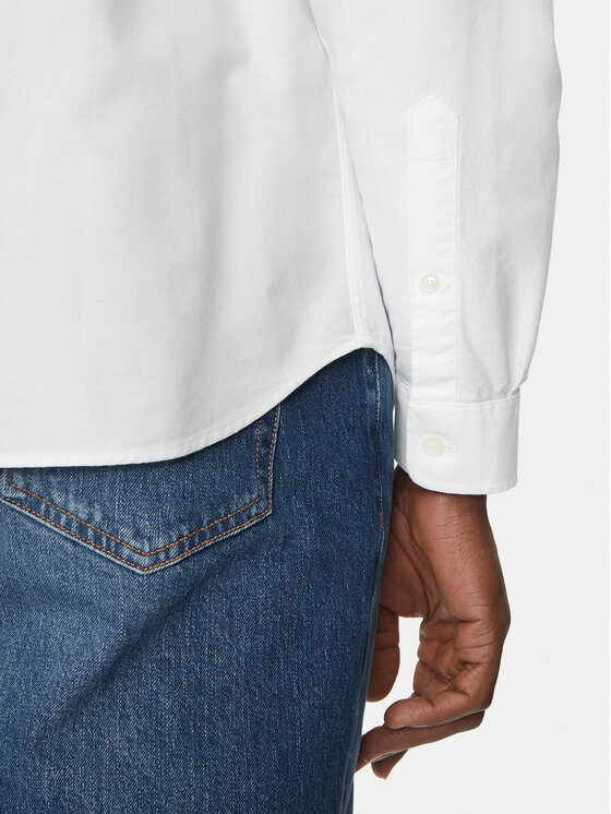 Lacoste Lacoste Košile CH1911 Bílá Regular Fit