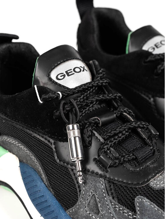 Geox Geox Sneakersy T94BUA 02214 | T02 A Čierna