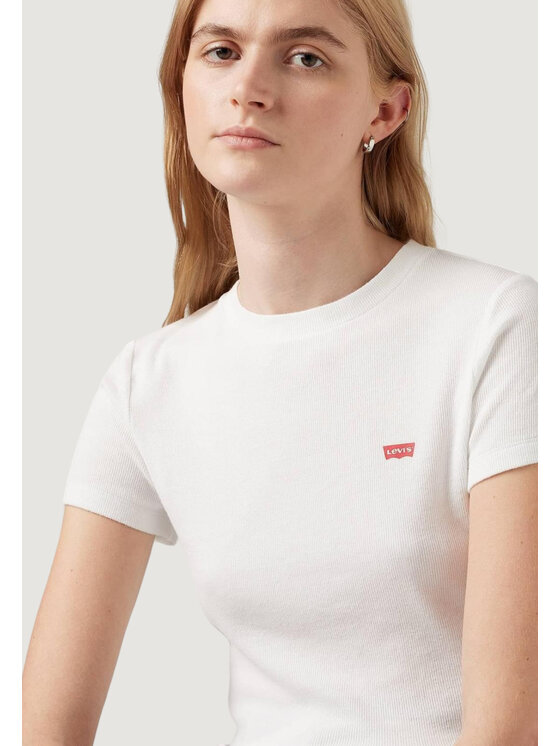 Levi's® Levi's® T-shirt ESSENTIAL SPORTY TEE Bianco Casual Fit