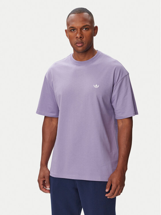 adidas Tricou Trefoil Essentials Loose KV3140 Violet Regular Fit