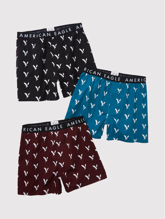 American Eagle 3er Set Boxershorts 023 0220 3376 Bunt Modivo