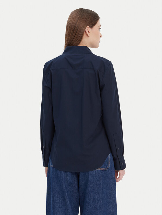 Tommy Hilfiger Tommy Hilfiger Krekls WW0WW43577 Tumši zils Regular Fit