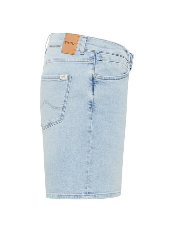 Mustang Mustang Szorty jeansowe Style Jodie Shorts Niebieski Slim Fit