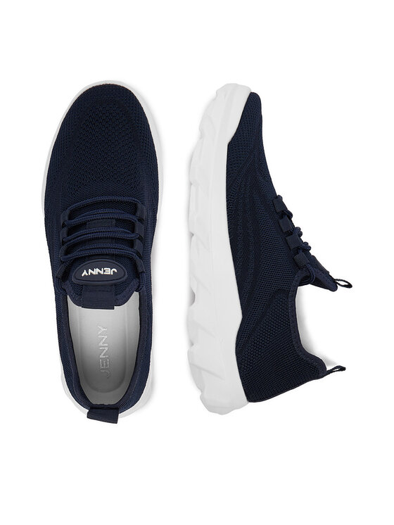 JENNY JENNY Sneakersy CEO-WFA2711-1 Granatowy