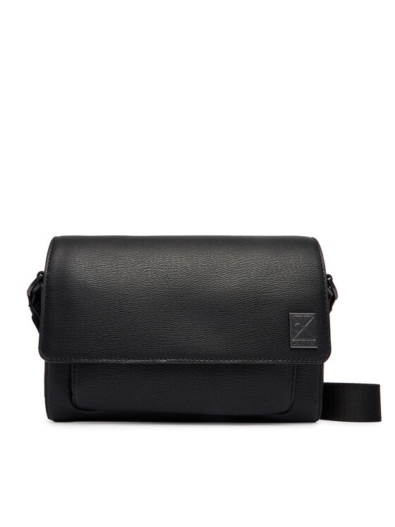 Calvin Klein Calvin Klein Táska Emblem Hw Small Slap Messenger LV04D3367G Fekete