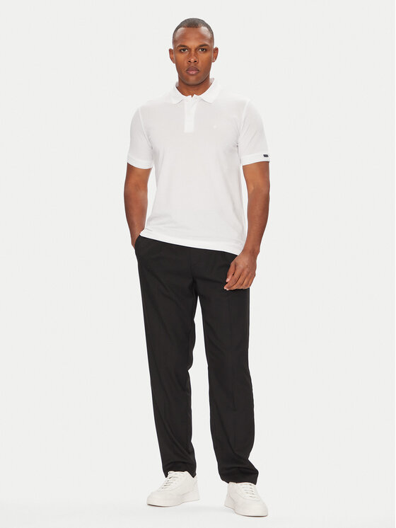 Pierre Cardin Pierre Cardin Polokošeľa C5 21344.2144 Biela Regular Fit