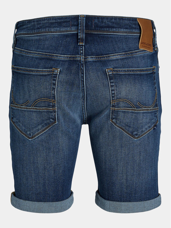 Jack&Jones Jack&Jones Kratke traperice Jjirick 12250489 Plava Regular Fit