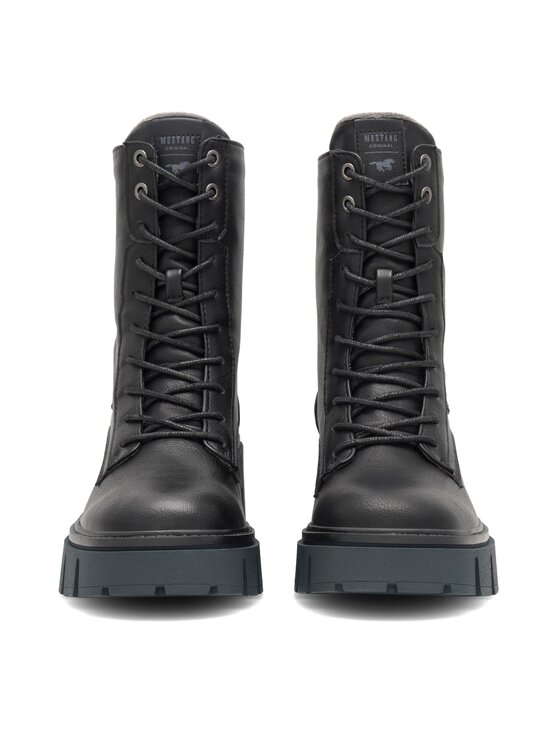Mustang Mustang Auliniai batai 1471-502 Juoda