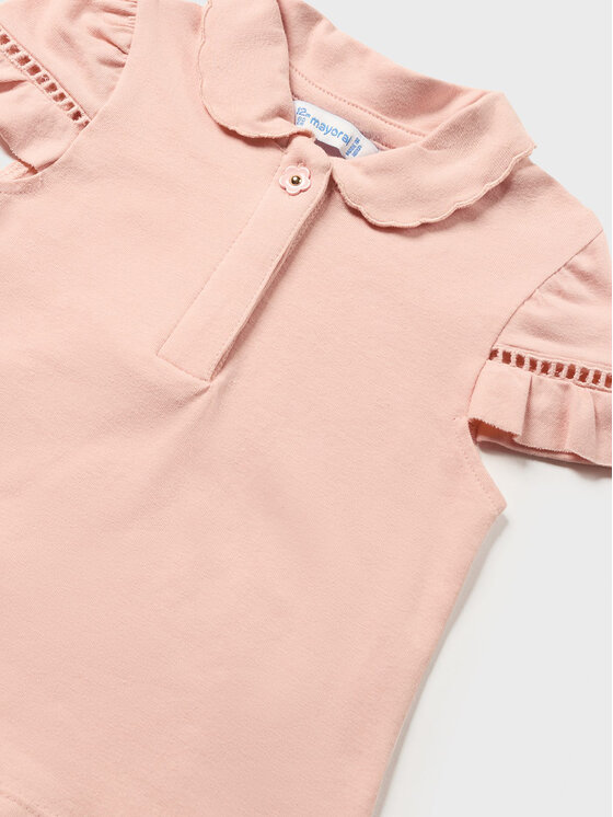 Mayoral Mayoral Poloshirt 1191 Rosa Regular Fit