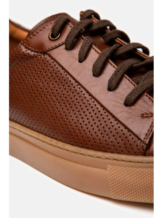 Lancerto Lancerto Sneakersy Edison Brązowy