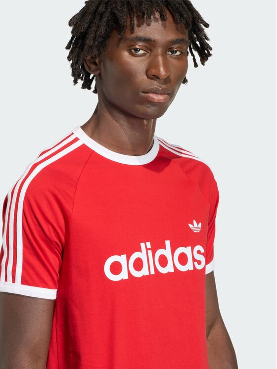 adidas adidas T-Shirt 159358 Czerwony Slim Fit
