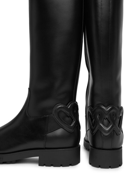 LOVE MOSCHINO LOVE MOSCHINO Kozačky JA26064G0NIA0000 Černá