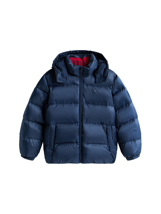 Tommy Hilfiger Tommy Hilfiger Vatovaná bunda Essential KB0KB10091 D Tmavomodrá Regular Fit