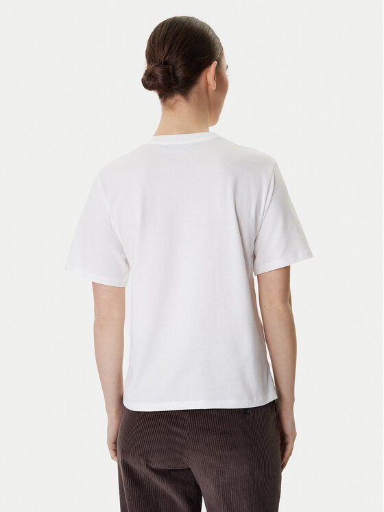 Weekend Max Mara Weekend Max Mara T-Shirt Venaco 2615971031 Λευκό Relaxed Fit