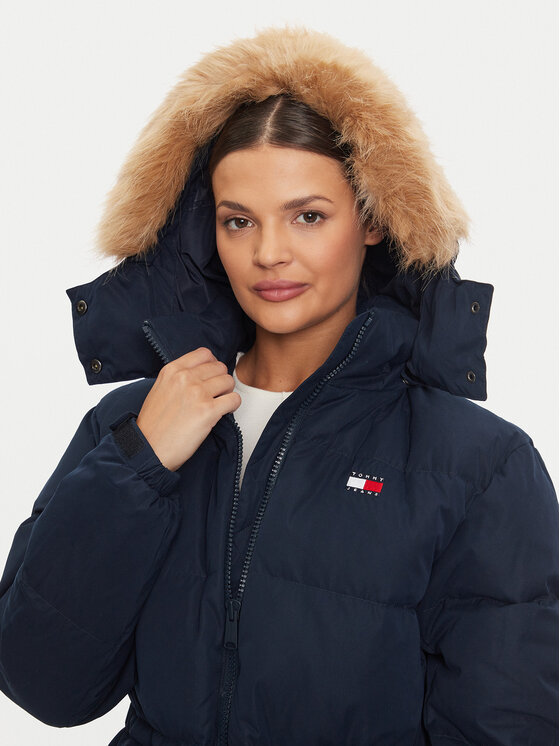 Tommy Jeans Tommy Jeans Pehelykabát Alaska DW0DW18821 Sötétkék Regular Fit