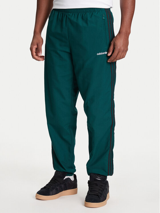 adidas adidas Melegítő alsó Brushed JX3079 Zöld Regular Fit