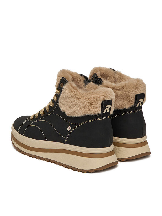 Rieker Rieker Schnürschuhe CEO-W3873-00 Schwarz