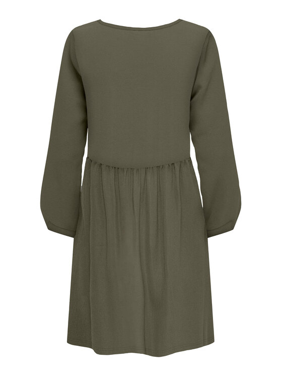 JDY JDY Vsakodnevna obleka 15300701 Zelena Regular Fit