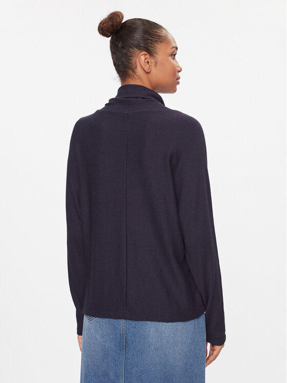 s.Oliver s.Oliver Rollkragenpullover 2136405 Dunkelblau Regular Fit