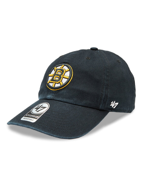 Șapcă 47 Brand NHL Boston Bruins '47 CLEAN UP H-RGW01GWS-BK Negru