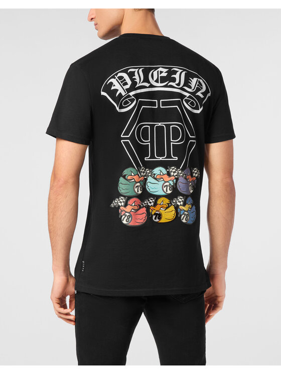 PHILIPP PLEIN PHILIPP PLEIN Tričko 24343 Čierna Regular Fit