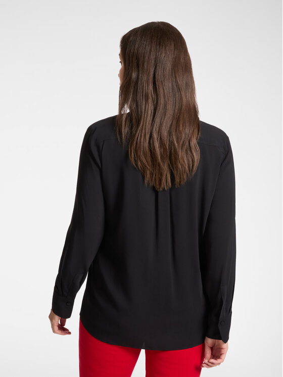 Elena Mirò Elena Mirò Camicia 5167P000239N033 Nero Regular Fit