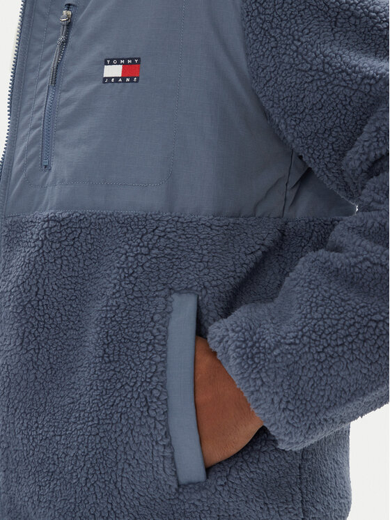 Tommy Jeans Tommy Jeans Átmeneti kabát Novelty DM0DM21682 Kék Regular Fit