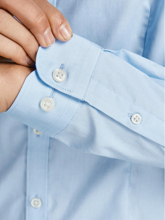 Jack & Jones Junior Jack & Jones Junior Košulja Parma 12151620 Svijetloplava Regular Fit