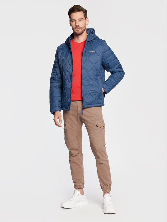 Napapijri Napapijri Prehodna jakna A-Morgex NP0A4GJI Modra Regular Fit