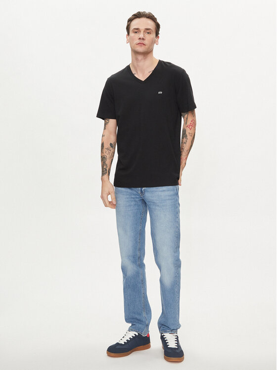 Gap Gap T-krekls 753771-02 Melns Regular Fit