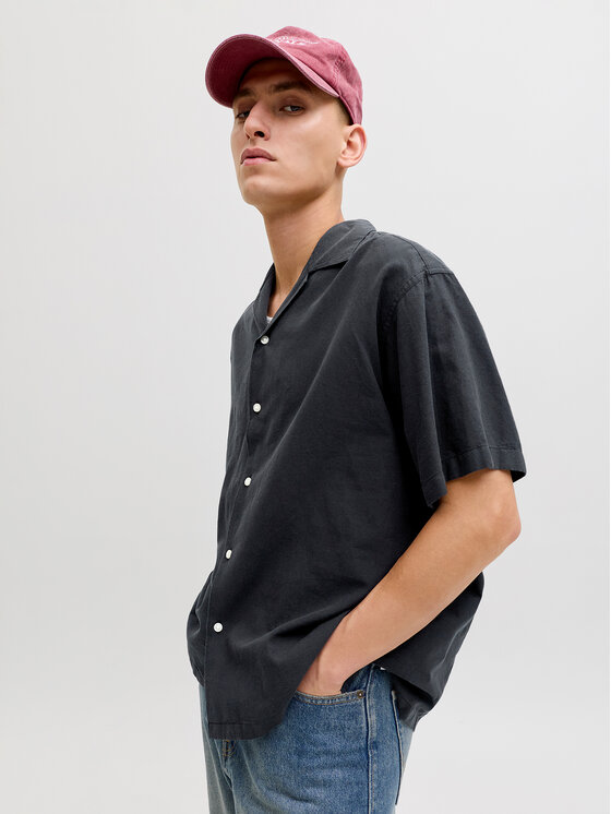Jack & Jones Jack & Jones Koszula Breeze 12288594 Czarny Relaxed Fit