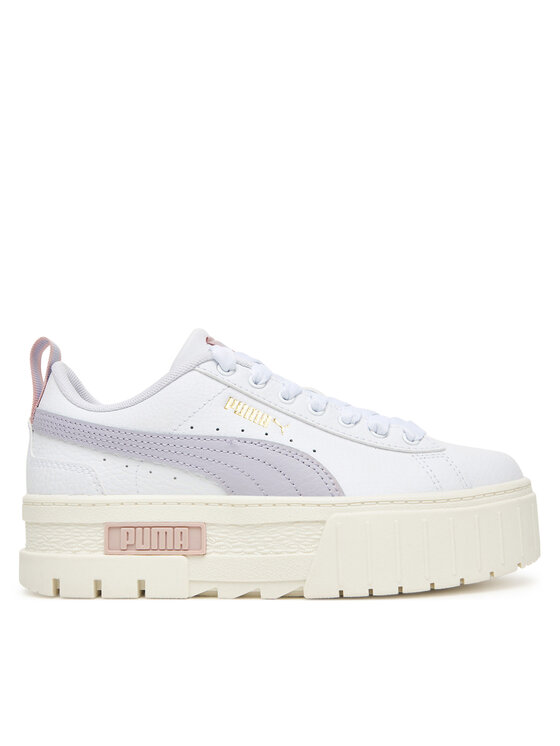 Puma Puma Laisvalaikio batai Mayze Lth Jr 384527 33 Balta