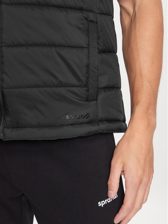 Sprandi Sprandi Γιλέκο SP3-KAM010 Μαύρο Regular Fit