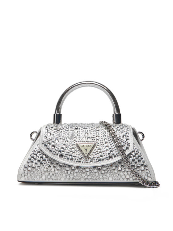 Női Táska Guess, Ezüst, HWXY95 28780