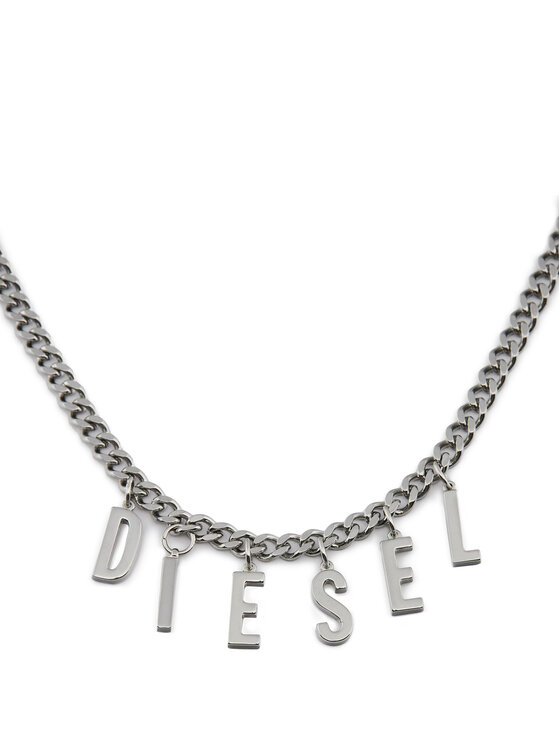 Diesel Diesel Ogrlica DX1494040 Srebrna