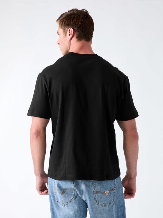 Guess Guess T-Shirt 183565 Černá Classic Fit