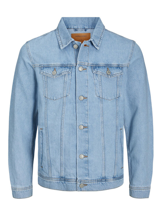 Jack & Jones Jack & Jones Farmer kabát Jean 12223612 Kék Regular Fit