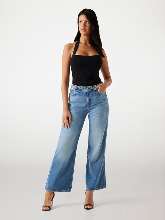 Guess Guess Jeansy 175533 Niebieski Relaxed Fit