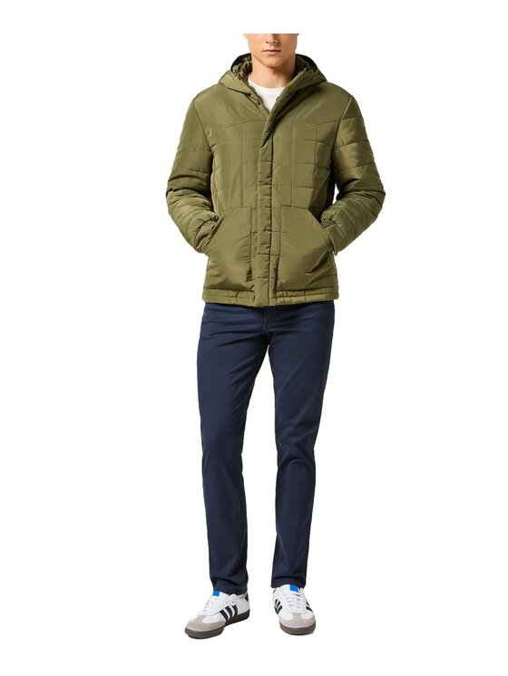Wrangler Wrangler Kurtka puchowa 112357207 Zielony Regular Fit