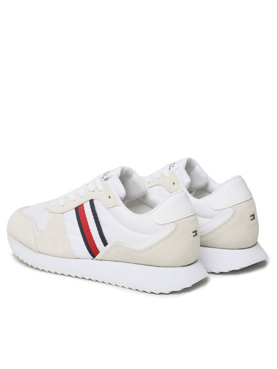 Tommy Hilfiger Tommy Hilfiger Tenisice Runner Evo Mix FM0FM04699 Bež