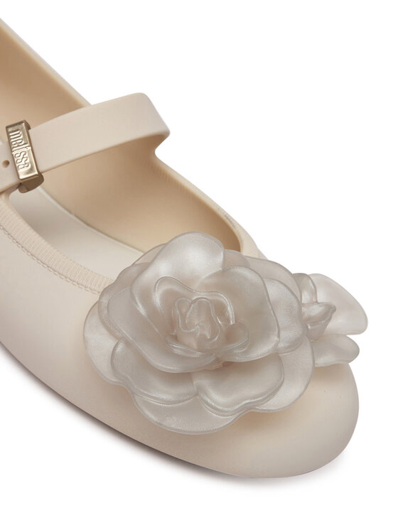 Melissa Melissa Balerina Melissa Soft Ballerina Petals Ad 37820 Bézs