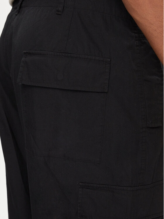 Champion Champion Pantaloni di tessuto 220015 Nero Custom Fit